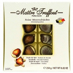 Конфеты Мэтр Трюффо 250г Морские ракушки