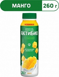 Йогурт АктиБио 260г Манго 1,5% бут