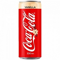 Напиток Кока-Кола 0,33л Ванила ж/б Германия