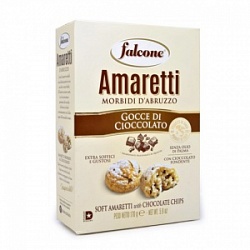 Печенье Фалконе Амаретти 200г с шоколадом