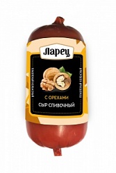 Сыр плавленый Ларец 430г Колбасный Сливочный с орехами 45%