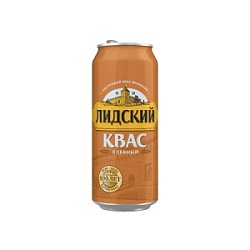 Квас Лидский 0,45л Хлебный ж/б