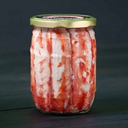Мясо Камчатского краба РИД 430г Первая фаланга ст/б