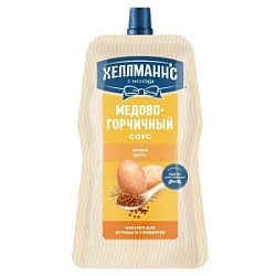 Соус Хеллманнс 200г Медово-горчичный д/п