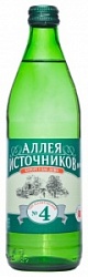 Вода Аллея Источников 0,5 л минеральная №4 стекло евро