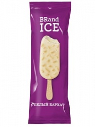 Мороженое BRandICE 70г Эскимо Белый бархат