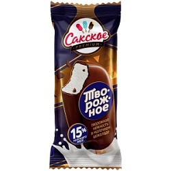 Мороженое Сакское 90г Кисломолочное Творожное в в мол шок на палочке (20)