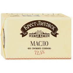Масло Брест Литовский 180г 72,5%