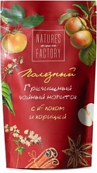 Чайный напиток Фабрика Природы 100г гречишный с яблоком и корицей