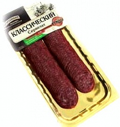 Колбаса Егорьевский 100г Сервелат Классический нар с/к