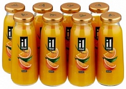 Сок Иль Примо 0,2л Апельсиновый восстановленный с/б