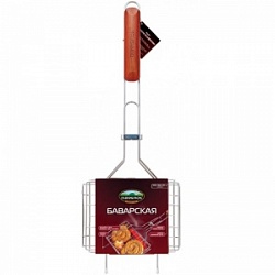 Решетка Пикничок д/барбекю Баварская д/сосисок и колбасок 6 секций 205*150