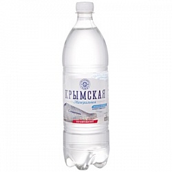 Вода Крым 1л мин столовая негаз Крымская пэт