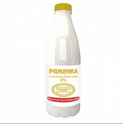 Ряженка Джанкой 900г 4% пл/б