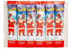 Шоколад Онли 78г Санта фигурка на палочке