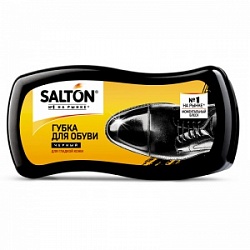 Губка д/обуви Салтон 1шт черный моментальный блеск