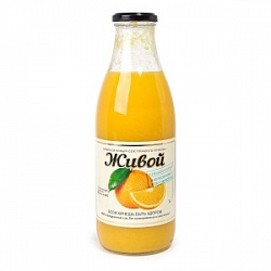 Живой сок 1л Апельсиновый с/б