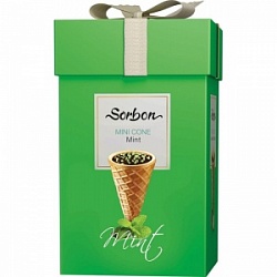 Сорбон конфеты Мини-рожок 200гр Аромат мяты и воздушные зерна