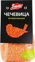 Чечевица Браволли 350г Футбол красная