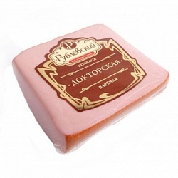 Колбаса Рублевский МК 400г Докторская вареная фибр