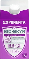 Напиток кисломолочный Экспонента 0,5л BIO-SKYR 3в1 Черн-Голубика